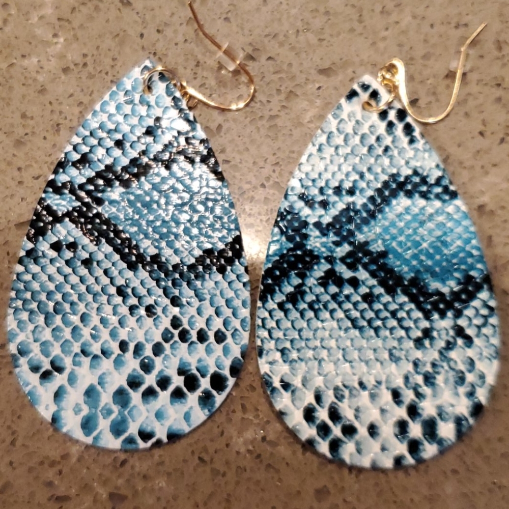 Maurices Snakeskin Earrings